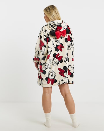 Minnie Mouse Bow Detail Hooded Lounge Dress