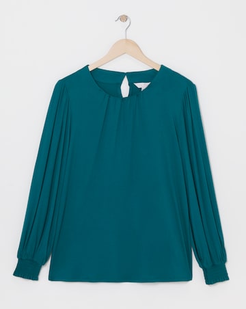 Julipa Long Sleeve Jersey Blouse