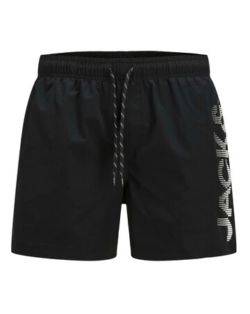 Jack & Jones Maui Logo Swim Short - Black