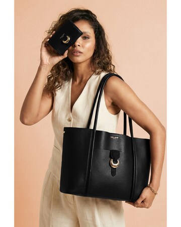 Luella Grey Lilibet Black Laptop Tote