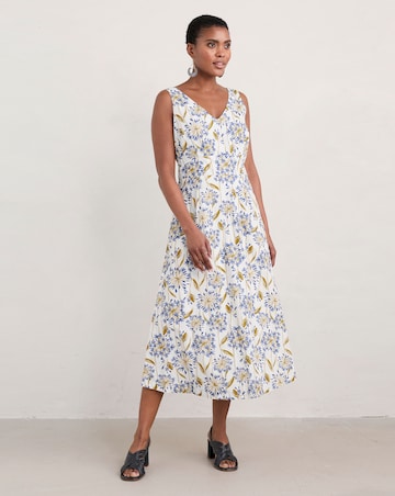 Seasalt Cornwall Sleeveless Sky Beyond Dress