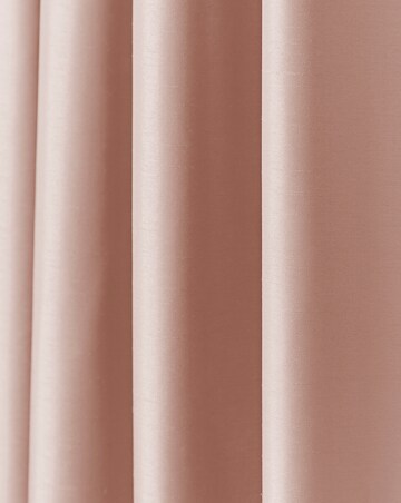 Faux Silk Pencil Pleat Blackout Curtains