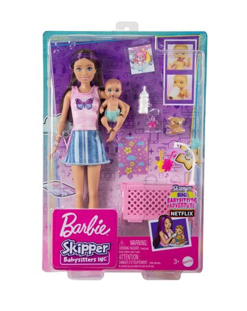 Barbie Skipper Babysitters Inc. Dolls and Playset