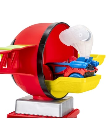 Marvel Spidey and His Amazing Friends Construction Zone Chaos Race Track Set