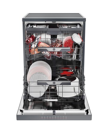 Hoover H-Dish 700 HF4A4S3PSA-80 14 Place Full Size WiFi Dishwash Graph Install