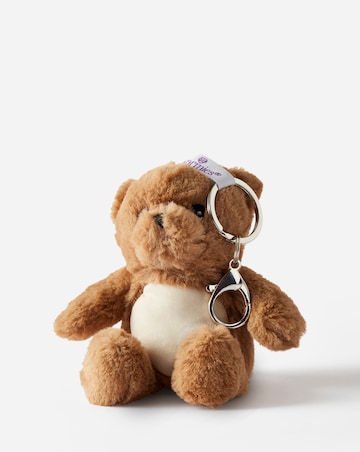 Warmies Brown Bear Bag Charm