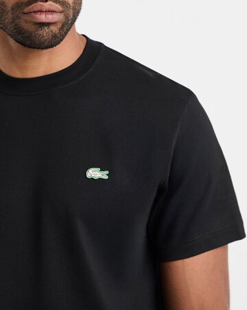 Lacoste Short Sleeve Back Graphic T-Shirt - Black
