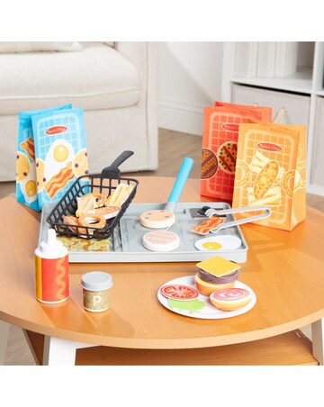Melissa & Doug Flip N Fry Grill Playset