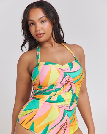 Ruched Bandeau Swimsuit