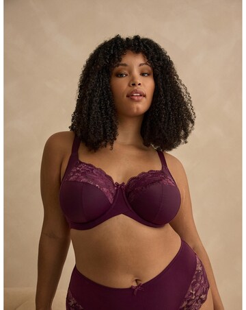 Sculptresse Amara Full Cup Plum Wired Bra