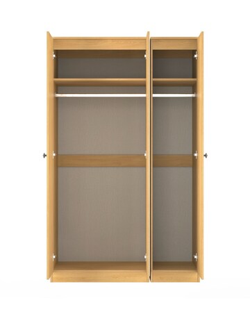 Richmond Ready Assembled 3 Door Mirrored Wardrobe