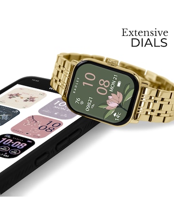 Radley Series 56 Metal Link Strap Smart Watch - Gold