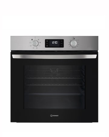 Indesit Turn&Go IO 253 X UK Built-In Electric Single Oven Stainless Steel