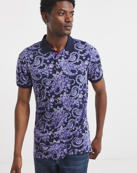 Joe Browns Perfect Paisley Polo - Long Length