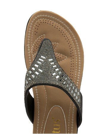 Lotus Rafaella Toe Post Sandals D Fit