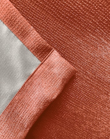Matrix Light Filtering Textured Embossed Pencil Pleat Thermal Curtain