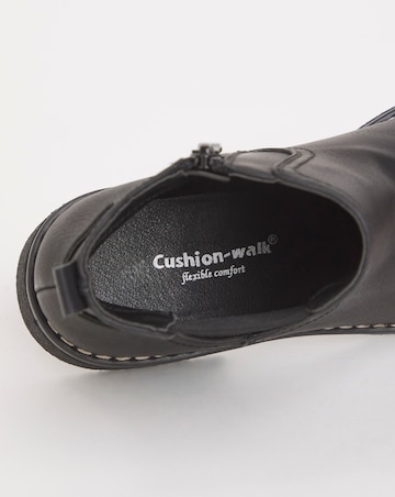 Cushion Walk Chelsea Boot Crepe Sole Wide E Fit