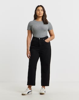Levi's Ribcage Straight Ankle Jeans - 29&quot; Leg