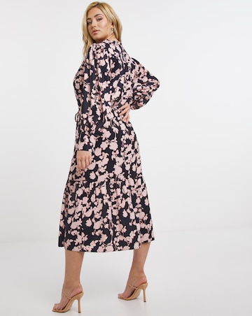 Joanna Hope Button Front Midi Dress