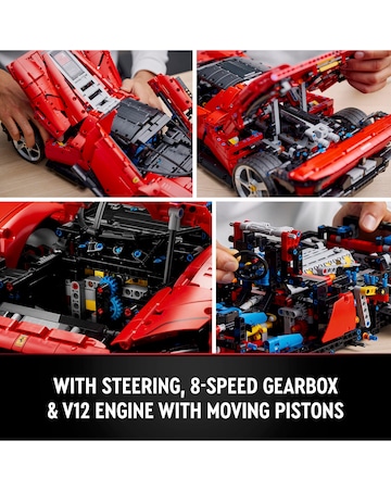 LEGO Technic Ferrari Daytona SP3 Model Race Car Set 42143