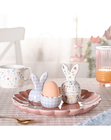 Set of 2 Bunny Ear Egg Cups
