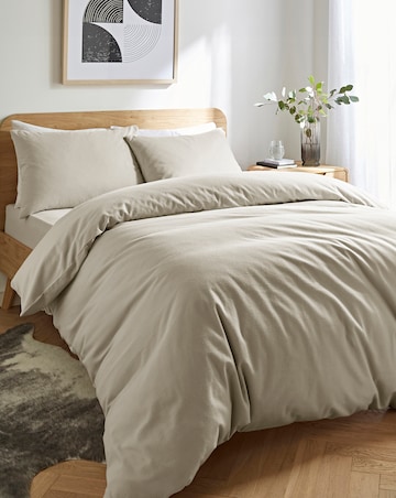 Warm and Cosy Brushed Cotton Flannel Duvet Cover