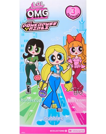 L.O.L. Surprise OMG Fashion Doll - PowerPuff Girls Bubbles