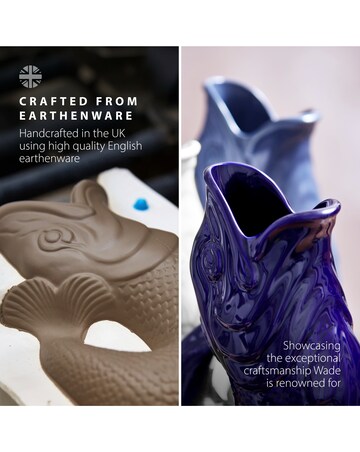 Wade Blue Fish Jug - 0.6L