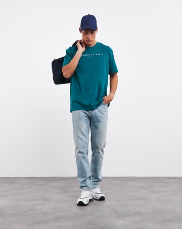 Tommy Jeans Clasiic Logo T-Shirt Teal