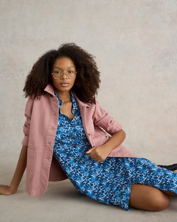 White Stuff Rua Jersey Shirt Dress