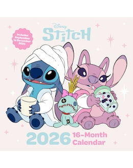 Lilo &amp; Stitch 2026 Square Calendar