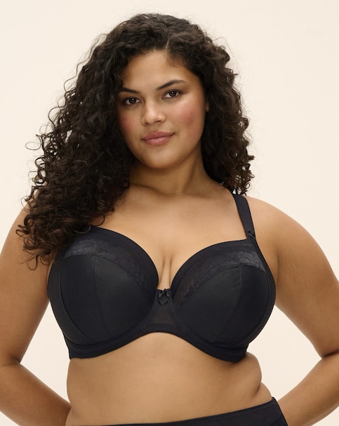 Elomi Nerina Plunge Wired Bra Black