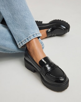 Dallas Chunky Penny Loafer - Extra Wide Fit (EEE)