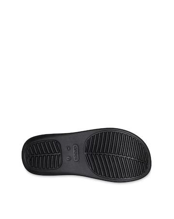 Crocs Black Getaway Platform Toe Post Sandal