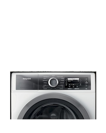 Hotpoint H799GPOWERUK, 9kg, 1400rpm Washing Machine - White + Installation