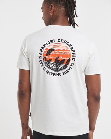 Napapijri Vignoni Back Graphic T-Shirt - White