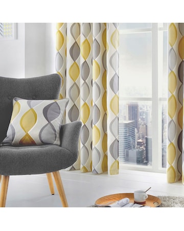 Fusion Lennox Eyelet Curtains