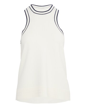 Anthology Contrast Trim Rib Vest