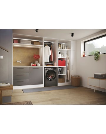 Hoover H3DPS6966TAMBR80 9/6kg, 1600rpm, WiFi Washer Dryer - Graphite