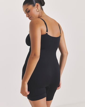 MAGISCULPT Medium Control Seamfree Mid Thigh Bodysuit Black