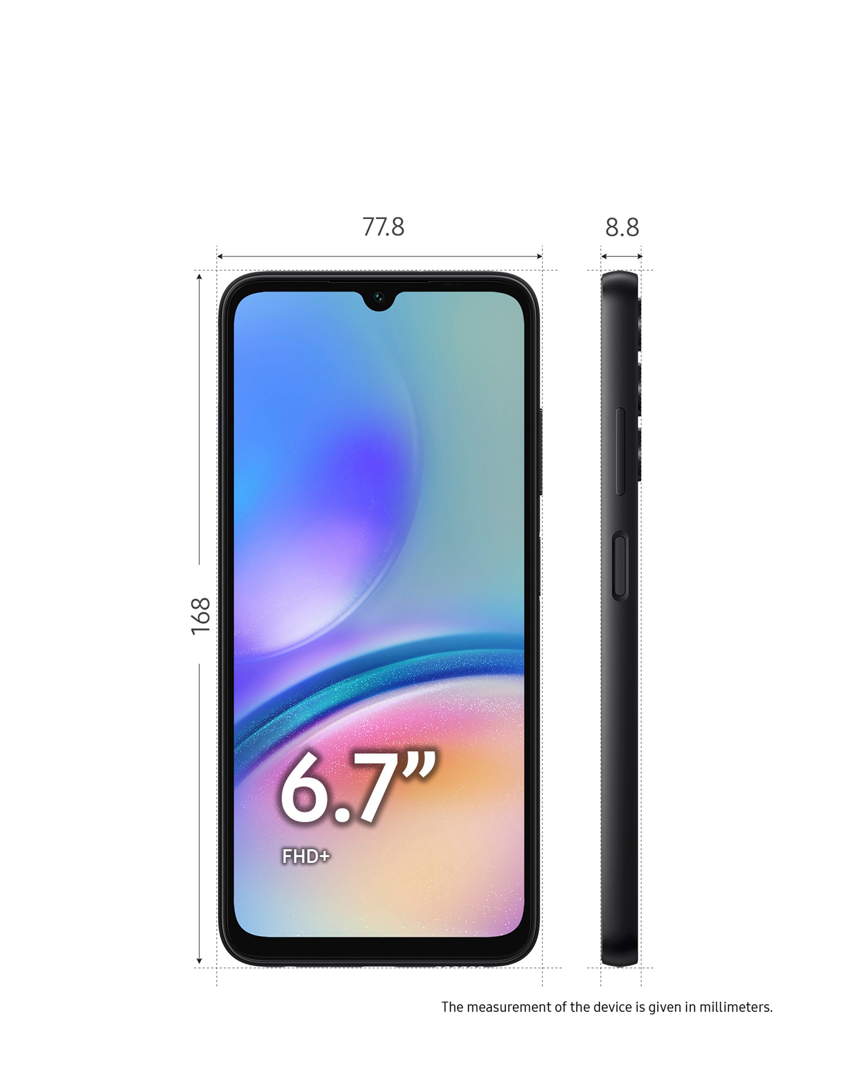 Samsung Galaxy A05s 4G 64GB - Black | Fashion World