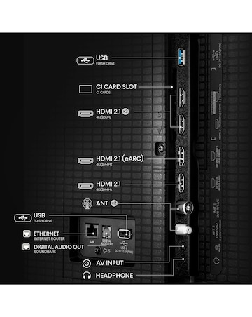 Hisense 65U7QTUK 65in Mini-LED 4K Ultra HD HDR Smart TV