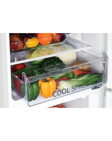 Hoover H-Fridge 300 HOCH1T518EWK-1 181cm 50/50 Fridge Freezer White + Install