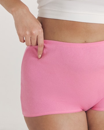 Pretty Secrets (4 Pack) Cotton Comfort Short Knickers