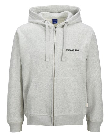 Jack & Jones Norrebro Full Zip Hoodie - Grey