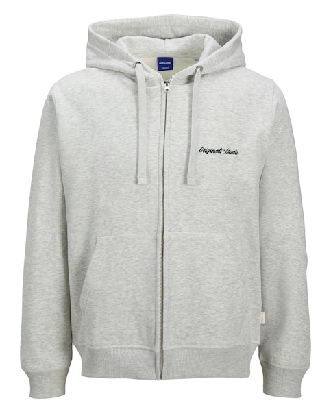 Jack & Jones Norrebro Full Zip Hoodie - Grey