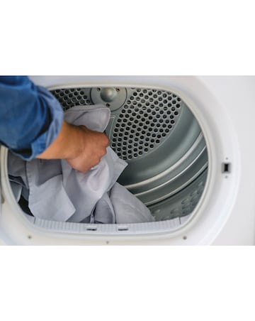 Hoover H-Dry 350 HRE H10N2TBE-80 10kg Heat Pump Dryer - White + Installation