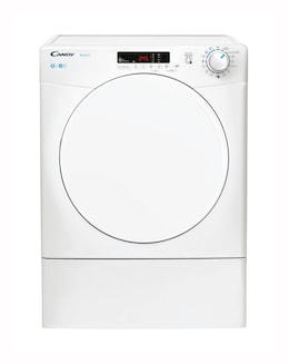Candy Smart CSE V9DF-80 WiFi Connected 9kg Vented Tumble Dryer White + Install