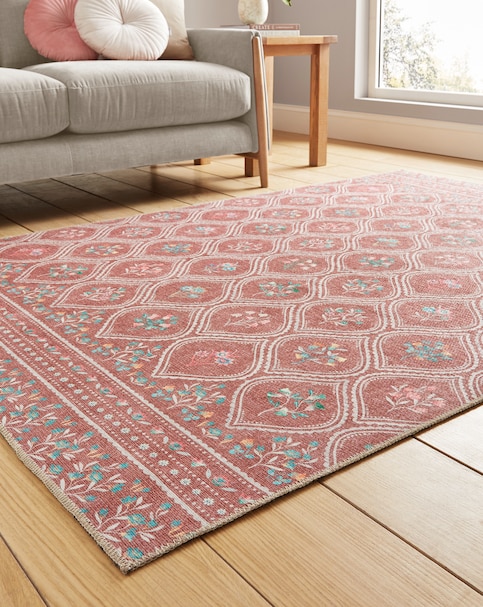 Catherine Lansfield Cameo Floral Washable Rug