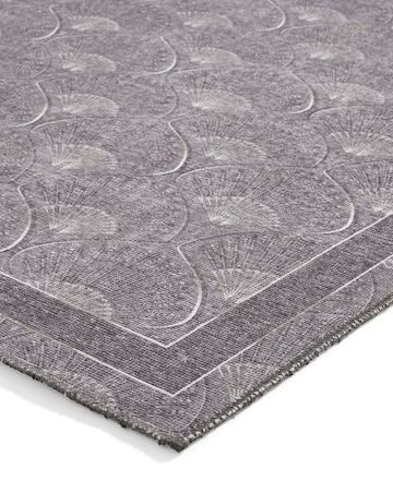 Catherine Lansfield Deco Peacock Washable Rug